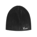 2 TONE RIBBED KNIT BEANIE [BLACK]