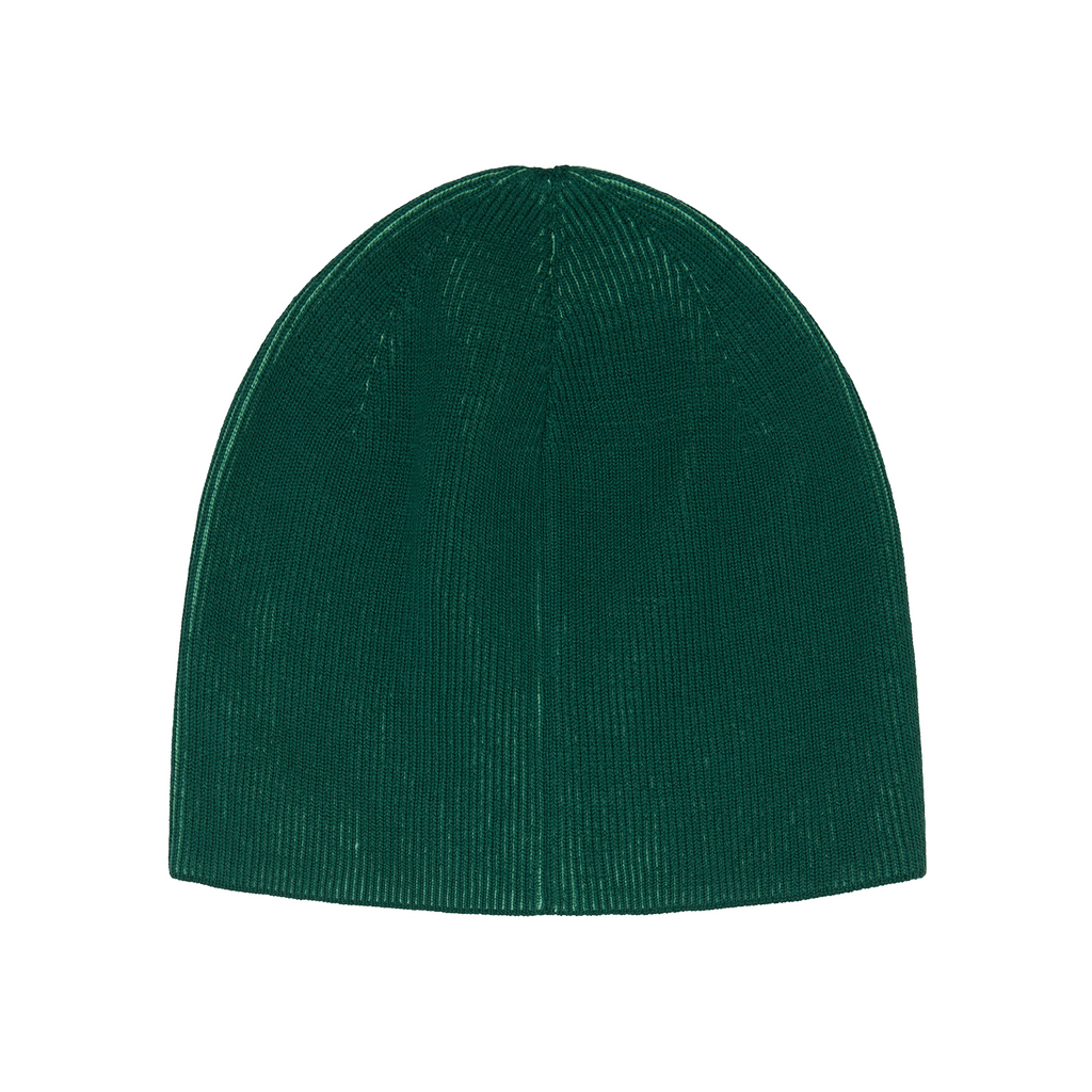 2 TONE RIBBED KNIT BEANIE [GREEN]