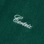2 TONE RIBBED KNIT ZIP UP [GREEN]