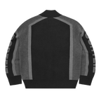 PRECISION KNIT ZIP UP [BLACK]