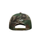 ISLAND PUFF PRINT TRUCKER HAT [WOODLAND CAMO]