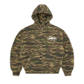 ISLAND PUFF PRINT ZIP HOODIE [DIGI CAMO]
