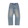 ARDWEAR PANEL BAGGY JEANS [WASHED INDIGO]
