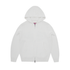 ALCATRAZ HEAVY KNIT ZIP HOODIE [NATURAL]