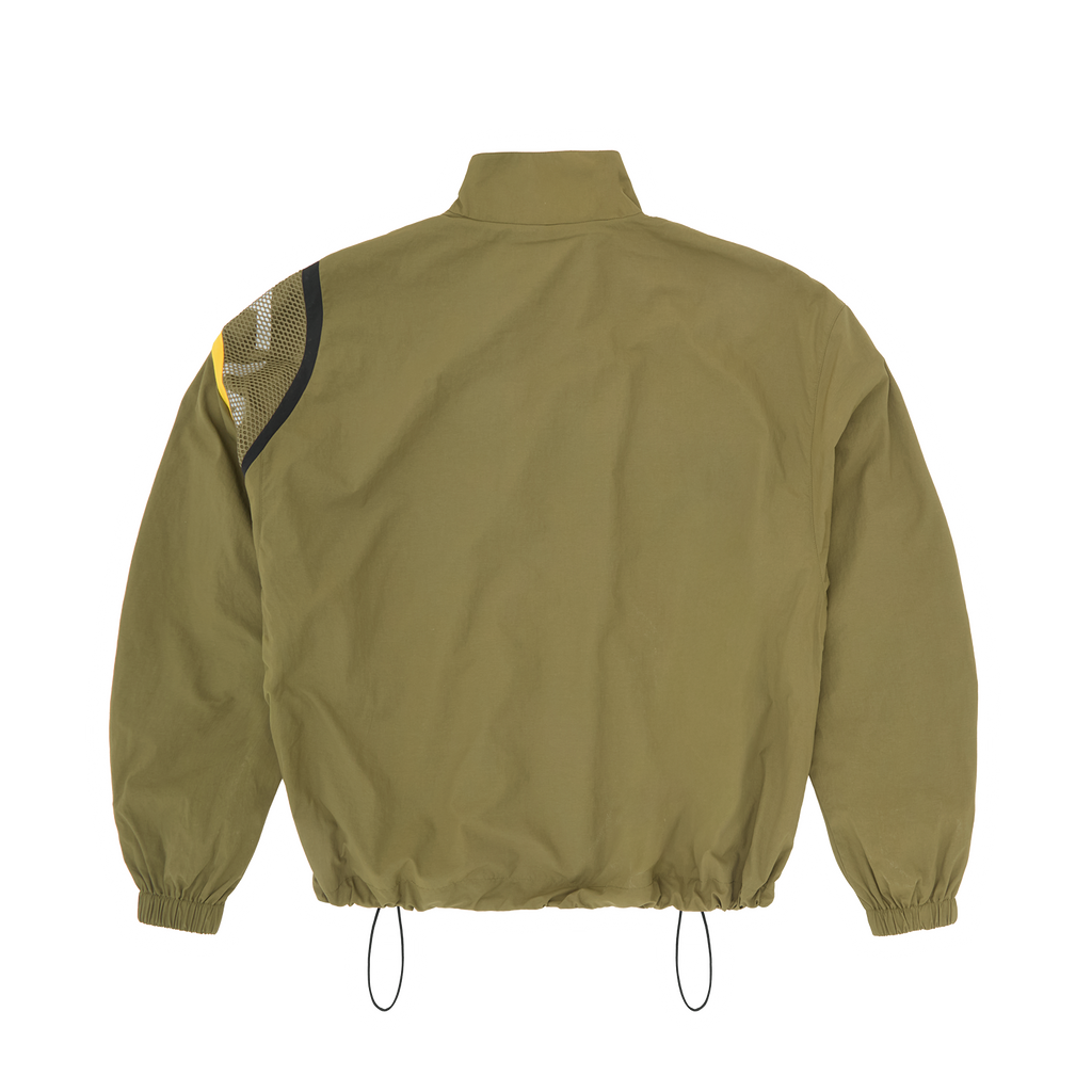 BIAS PANEL SHUKU JACKET [OLIVE]