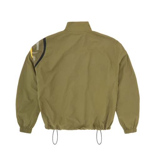 BIAS PANEL SHUKU JACKET [OLIVE]