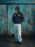 SHIELD CREST TWILL JACKET [BLACK]