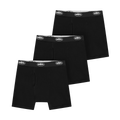 BLACK ALCATRAZ BOXERS [3 PACK]