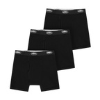 BLACK ALCATRAZ BOXERS [3 PACK]
