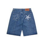 C-STAR DENIM SHORT [MIDWASH]