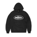ALCATRAZ HOODIE [BLACK & WHITE]