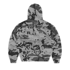 DIPLOMATIC ZIP HOODIE [WASHED CAMO]