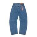 DUAL STRIPE BAGGY JEANS [MIDWASH]