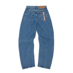 DUAL STRIPE BAGGY JEANS [MIDWASH]