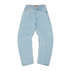 DUAL STRIPE BAGGY JEANS [STONEWASH]