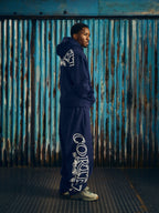 SUPERIOR ROYALE OPEN HEM PANT [NAVY]