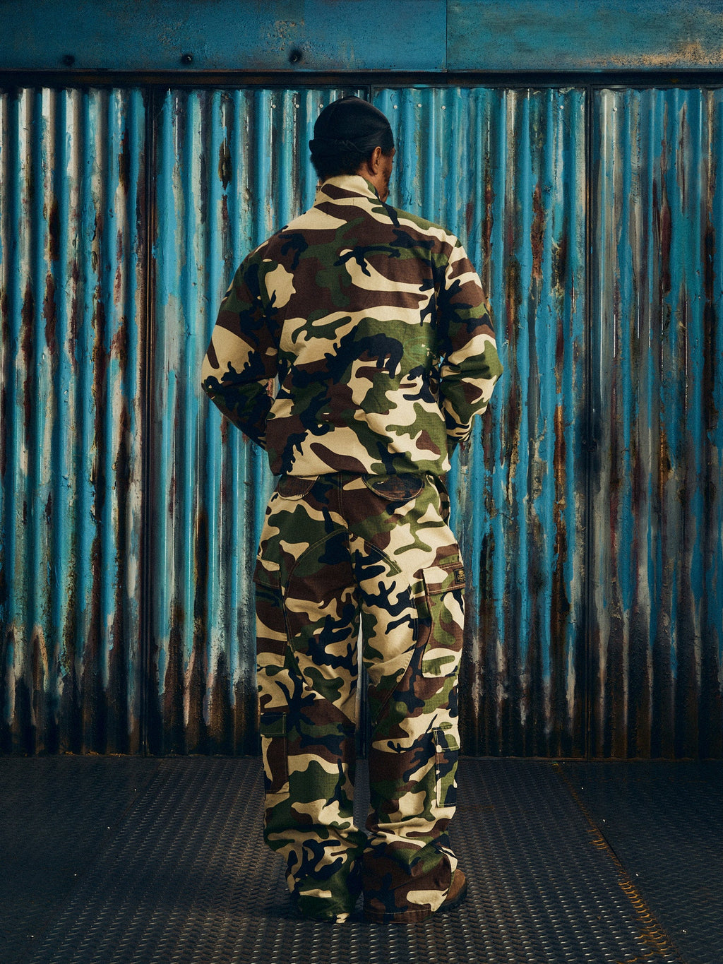 GUERILLAZ CARGO PANT [WOODLAND CAMO]