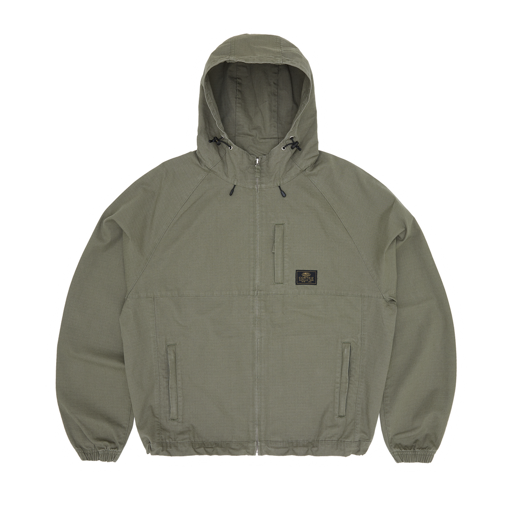 GUERILLAZ RIPSTOP JACKET [OLIVE]