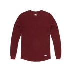 GUERILLAZ THERMAL LS TEE [BURGUNDY]