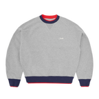 HMP DOUBLE UP CREWNECK [HEATHER GREY]
