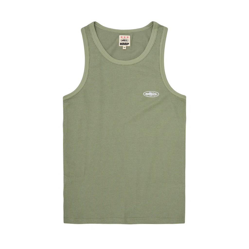 HMP ESSENTIALS TANK TOP [3PK] [OLIVE]