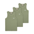 HMP ESSENTIALS TANK TOP [3PK] [OLIVE]