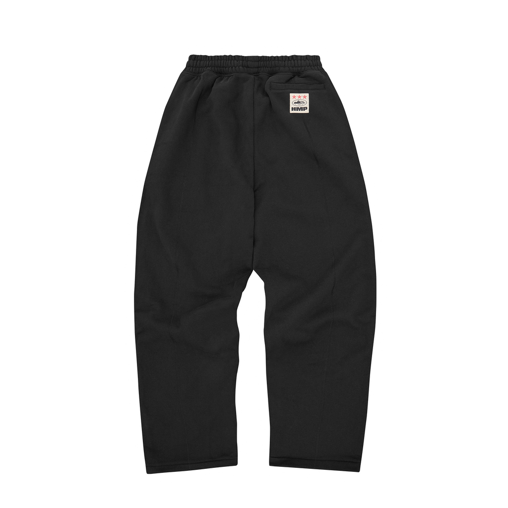 HMP OPEN HEM SWEATPANT [BLACK]
