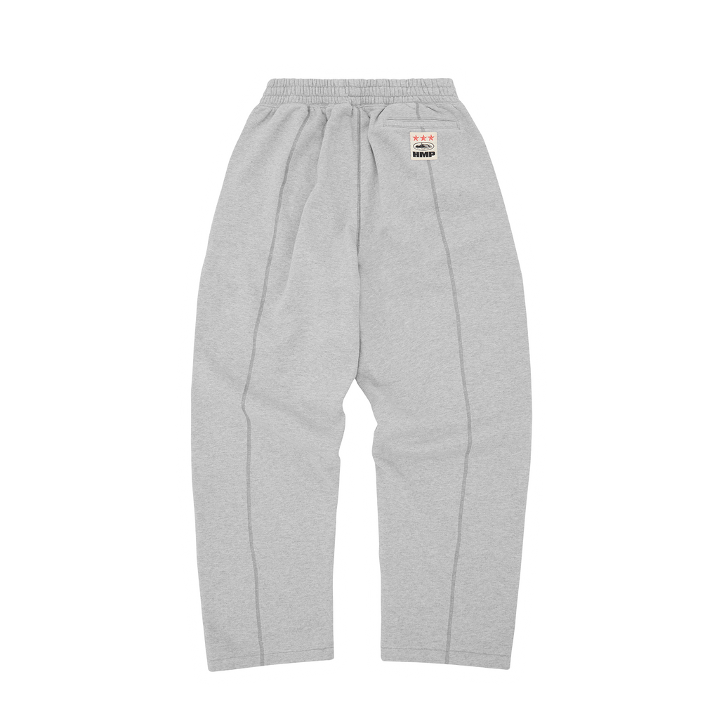 HMP OPEN HEM SWEATPANT [HEATHER GREY]