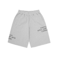 HMP STENCIL SWEATSHORT [HEATHER GREY]