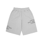 HMP STENCIL SWEATSHORT [HEATHER GREY]