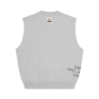 HMP STENCIL VEST [HEATHER GREY]