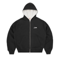 HMP THERMAL ZIP HOODIE [BLACK]