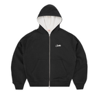 HMP THERMAL ZIP HOODIE [BLACK]
