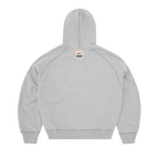 HMP THERMAL ZIP HOODIE [HEATHER GREY]