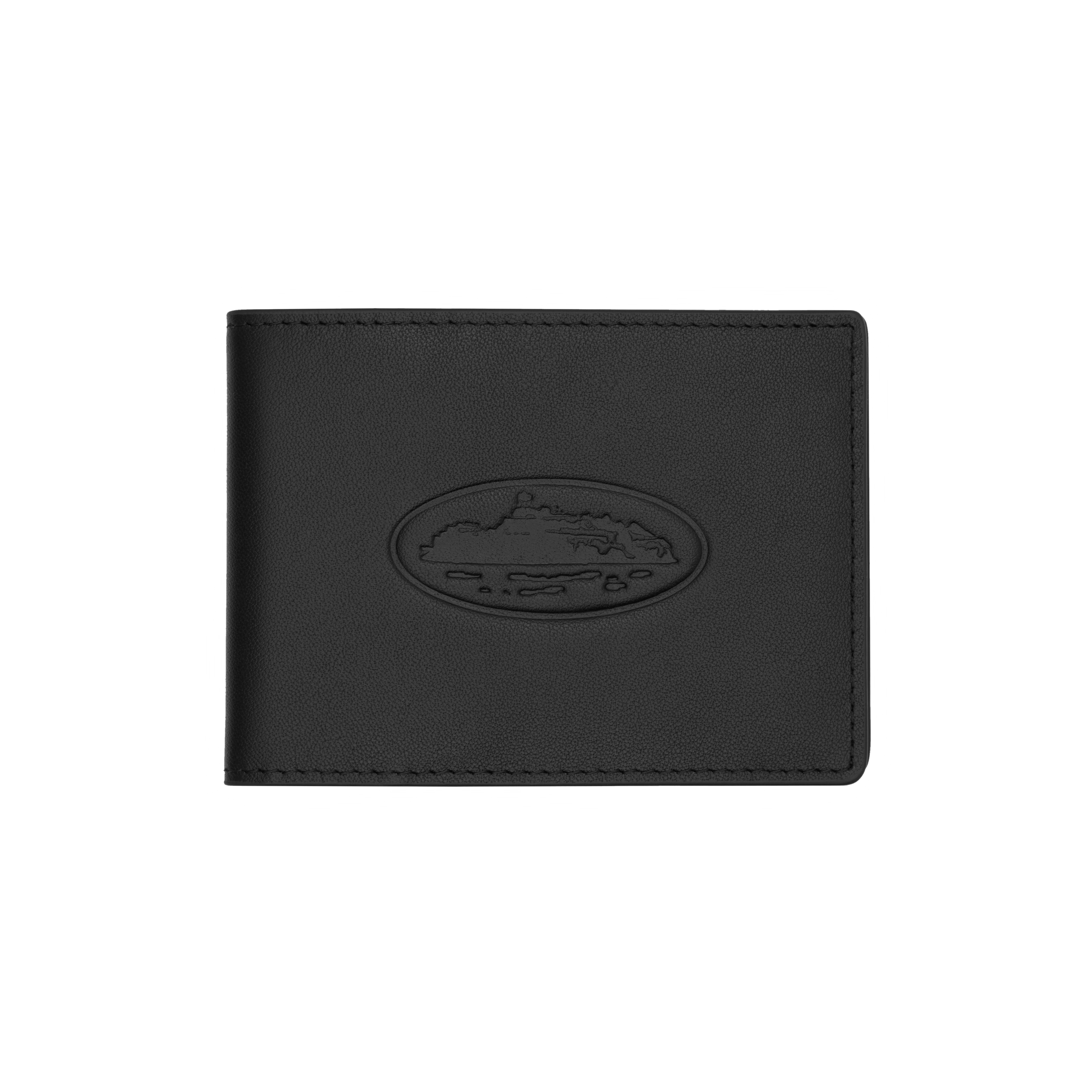 ISLAND LEATHER CARD HOLDER [BLACK]