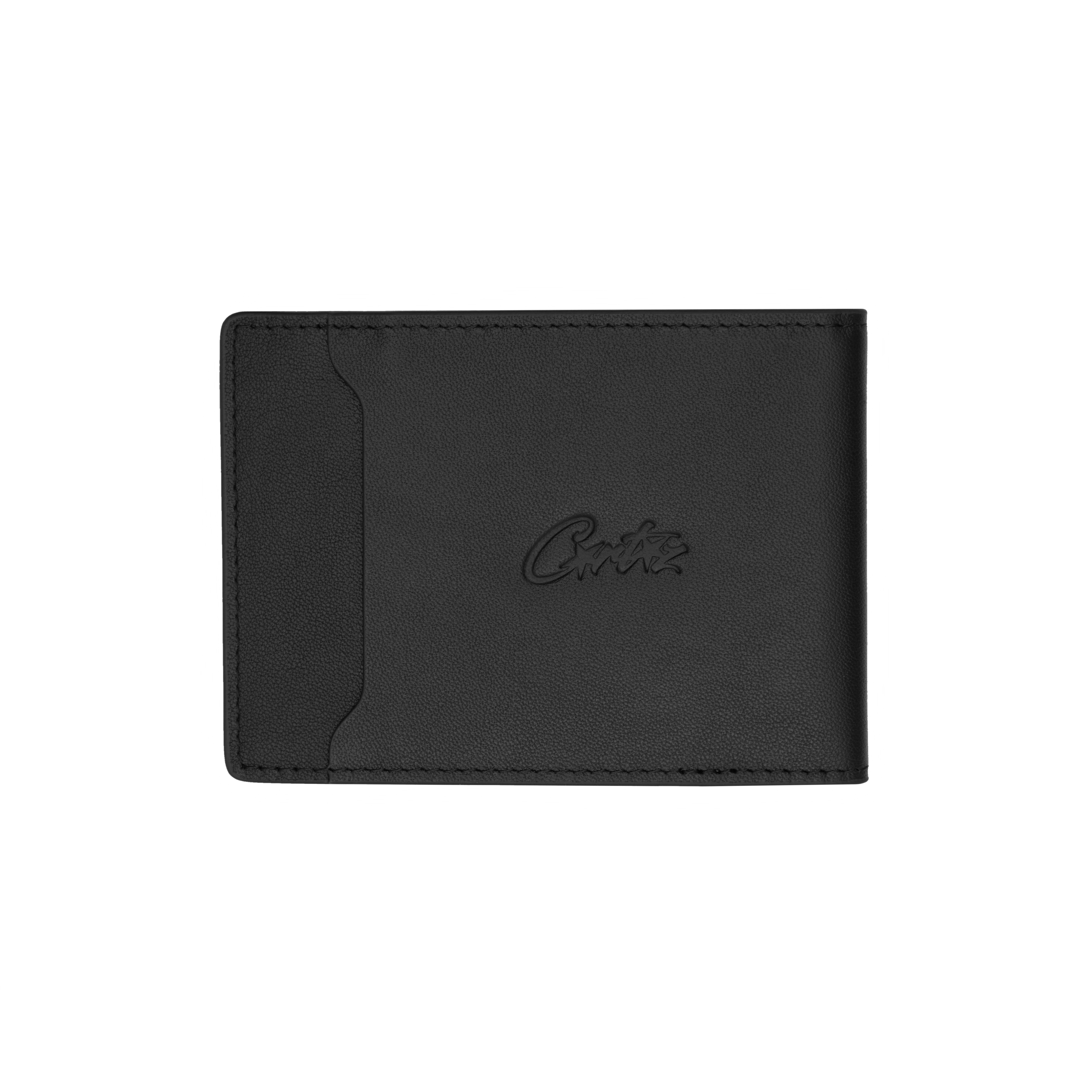 ISLAND LEATHER CARD HOLDER [BLACK]