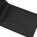 ISLAND LEATHER CARD HOLDER [BLACK]