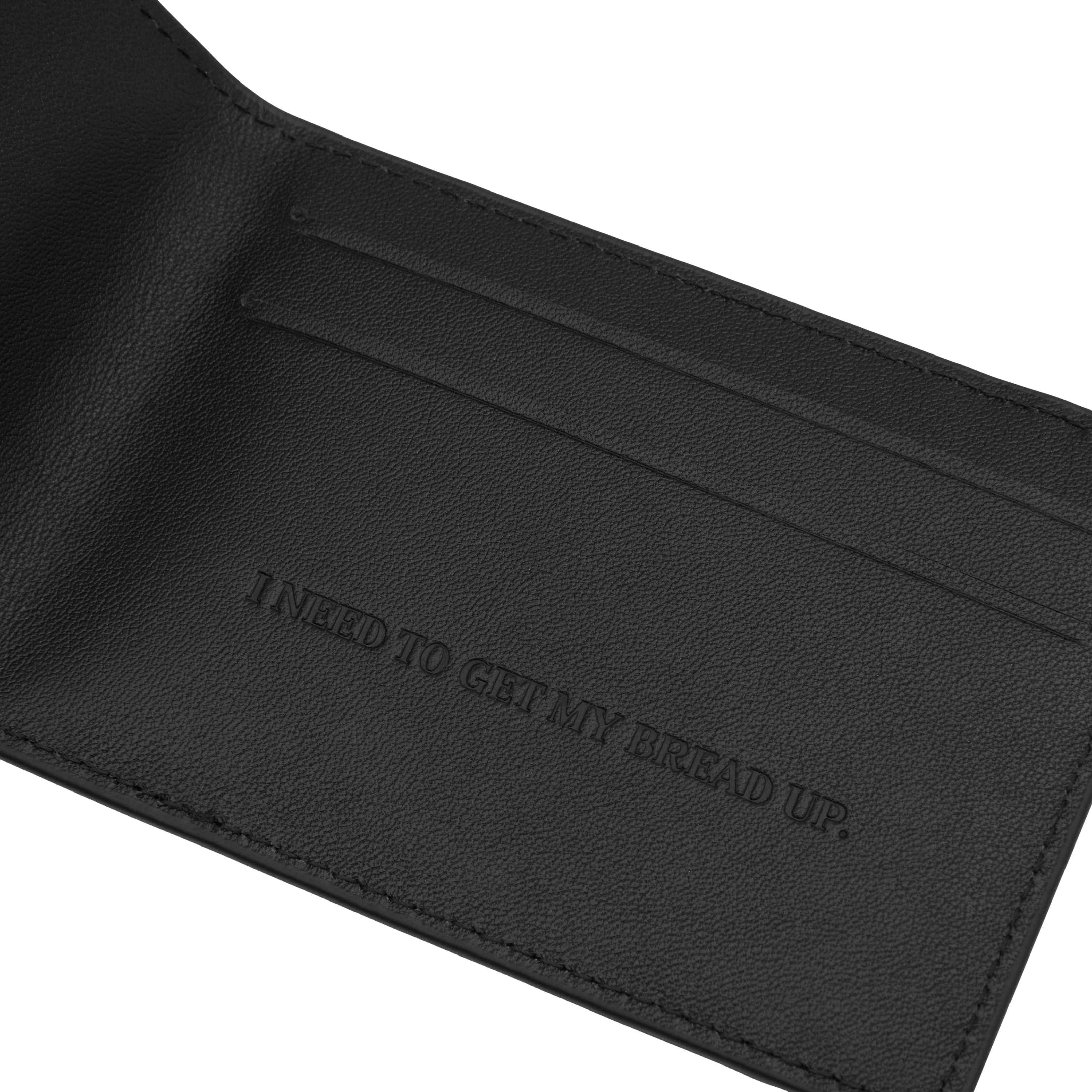 ISLAND LEATHER CARD HOLDER [BLACK]