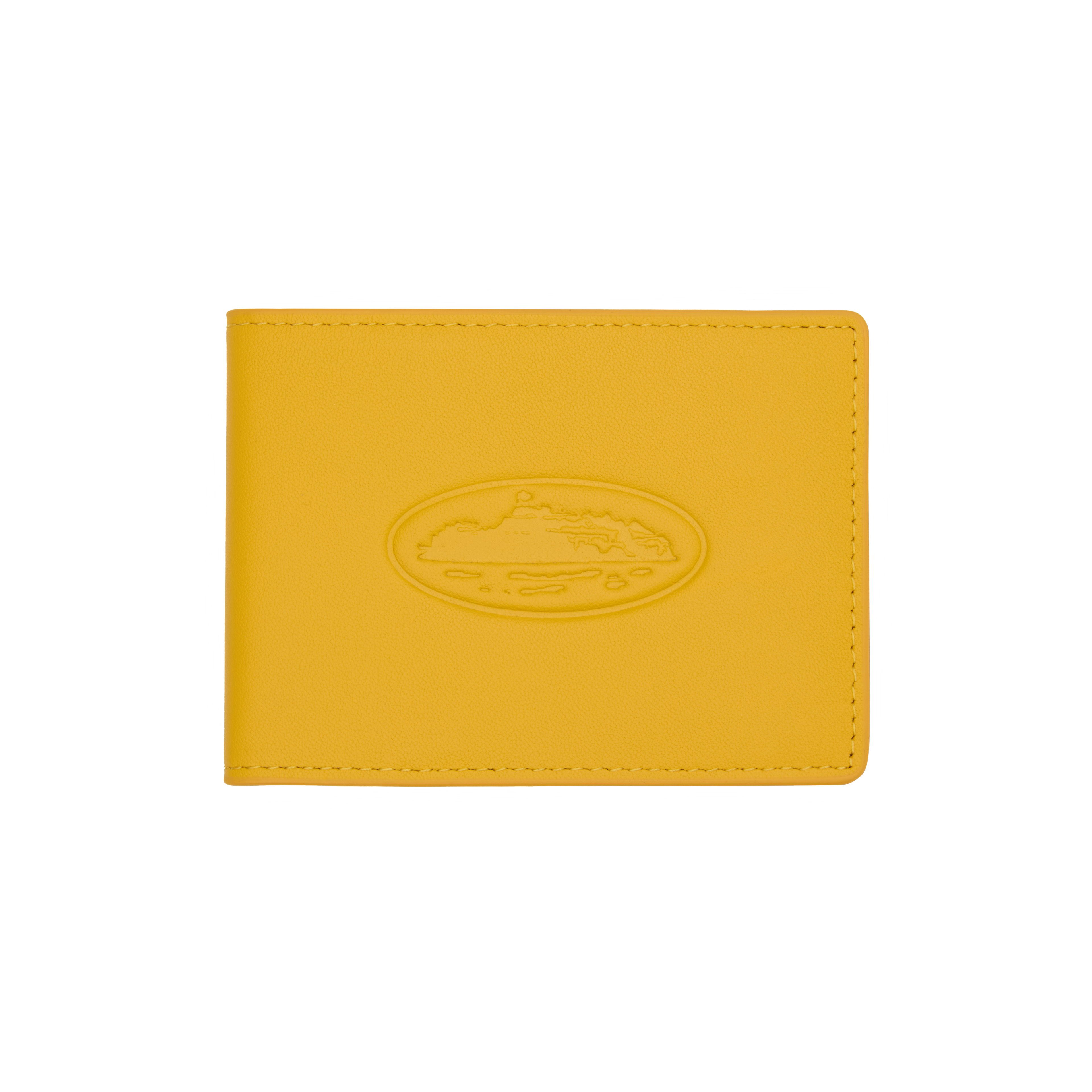 ISLAND LEATHER CARD HOLDER [YELLOW]