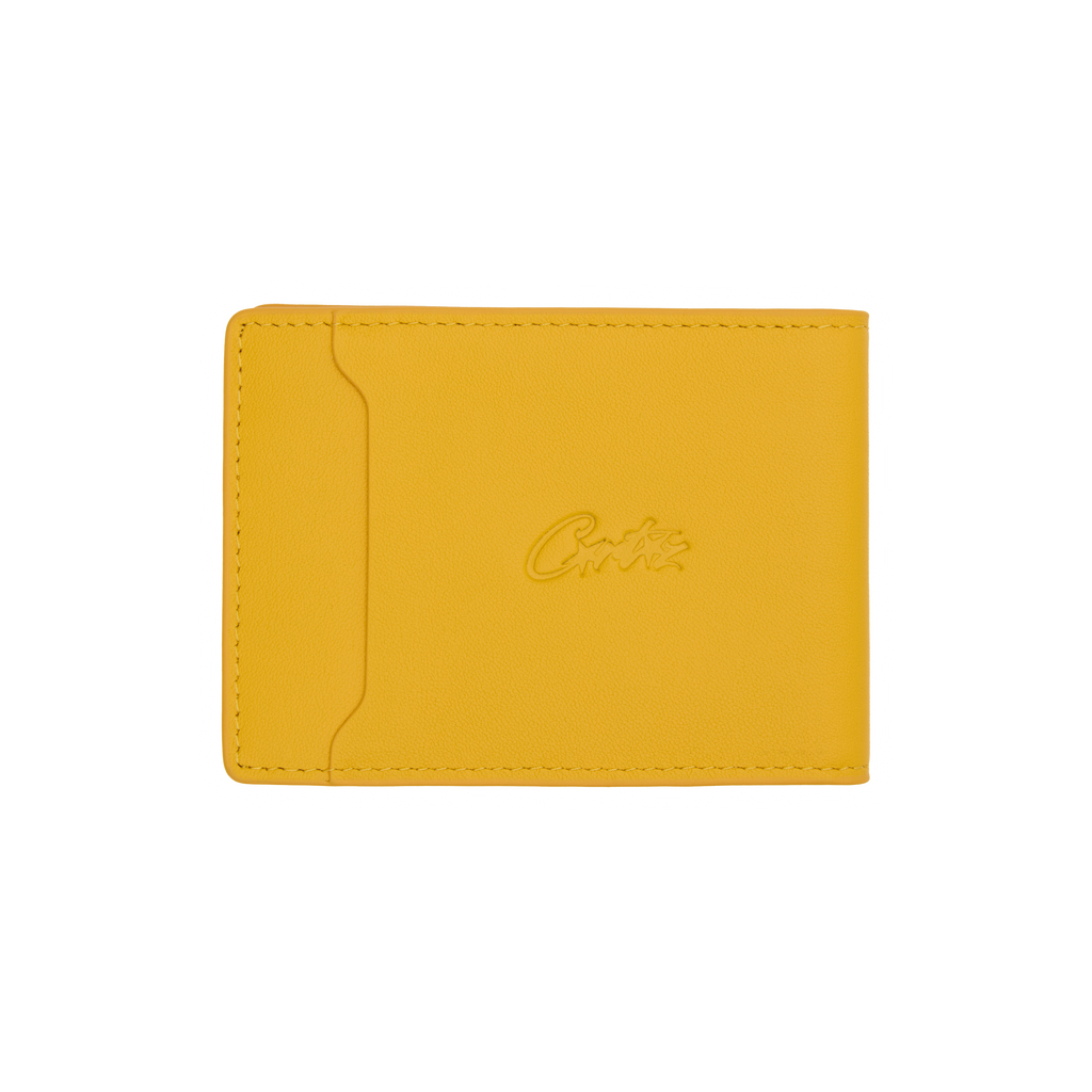 ISLAND LEATHER CARD HOLDER [YELLOW]