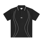 ISLAND PIQUE POLO SHIRT [BLACK]