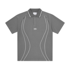 ISLAND PIQUE POLO SHIRT [GREY]
