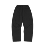 ISLAND PUFF PRINT OPEN HEM SWEATPANT [BLACK]