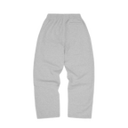 ISLAND PUFF PRINT OPEN HEM SWEATPANT [HEATHER GREY]