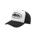 ISLAND PUFF PRINT TRUCKER HAT [WHITEBLACK]