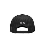 ISLAND PUFF PRINT TRUCKER HAT [BLACK]