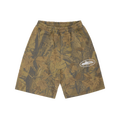 ISLAND PUFF PRINT SWEATSHORT [FOREST CAMO]