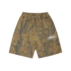 ISLAND PUFF PRINT SWEATSHORT [FOREST CAMO]