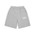 ISLAND PUFF PRINT SWEATSHORT [HEATHER GREY]
