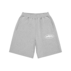 ISLAND PUFF PRINT SWEATSHORT [HEATHER GREY]
